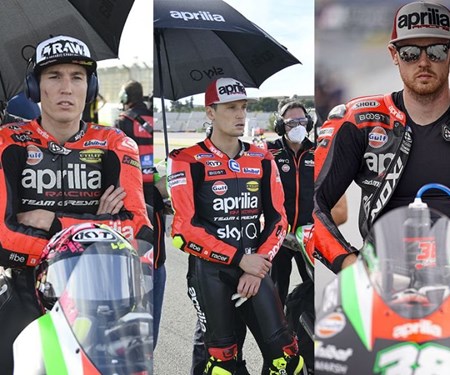 Aprilia Racing confirms all their riders Aprilia Racing confirms all their riders
