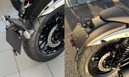 MAG Avengers 125 mit Heckumbau 