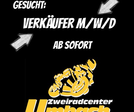 Verkäufer m/w/d gesucht