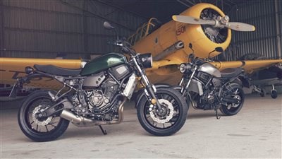 YAMAHA XSR700 - Yamaha's "Faster Sons"