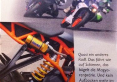 KTM RC390 Reitwagen Tuningprojekt - Stage 1