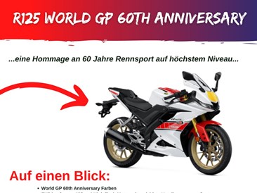 R125 World GP 60th Anniversary 