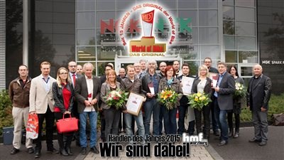 Wir sind dabei! Händler des Jahres 2015.