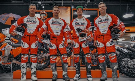 FIM International Six Days of Enduro Teamvorstellung AUSTRIA 2022
