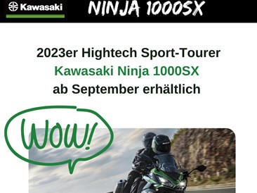 2023er Kawasaki Ninja 1000SX 