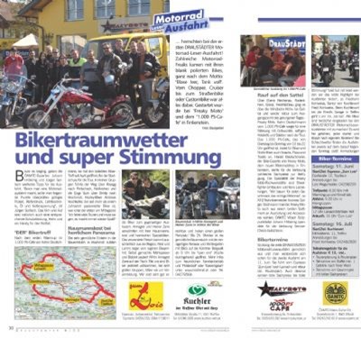 Nachbericht Biker Ausfahrt Freaky Moto