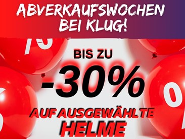 Abverkaufswochen bei Klug!
