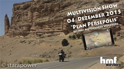 PLAN PERSEPOLIS Multivision Event am 04. Dezember