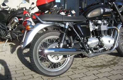 TRIUMPH BONNEVILLE SPORTSCHALLDÄMPFER