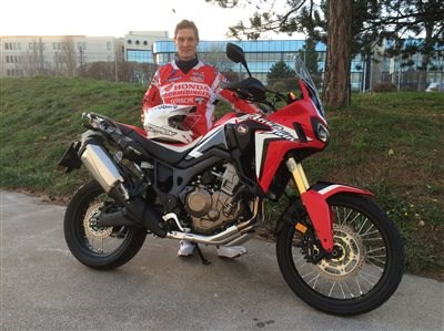Africa Twin CRF1000L - Erste Testrunden gedreht... Africa Twin CRF1000L - Erste Testrunden gedreht...