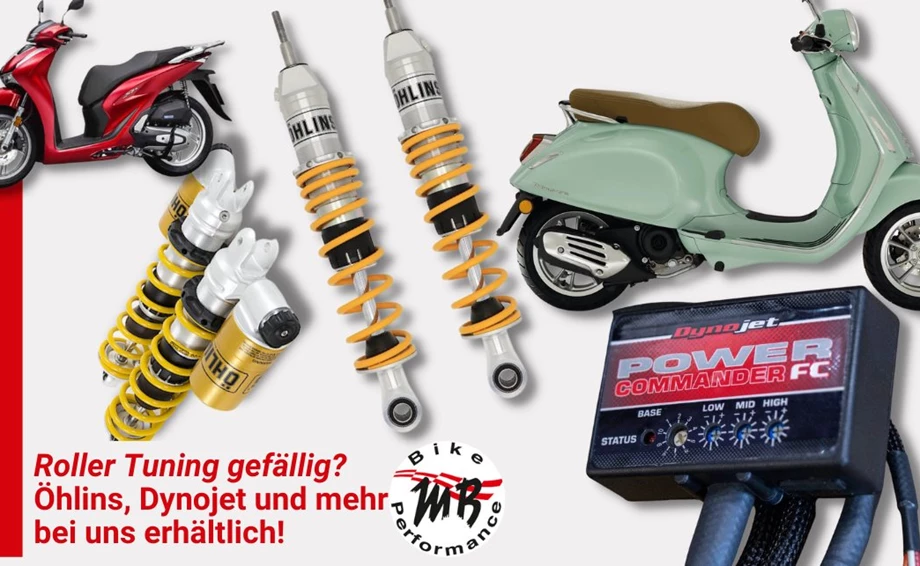 Tuning für Vespa und andere Roller? Aber klar, Martin Bauer macht auch das! Bild 1: Tuning für Vespa und andere Roller? Aber klar, Martin Bauer macht auch das!