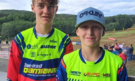 Toller Erfolg unserer Teamfahrer bei der MX-ÖM in Oberdorf!