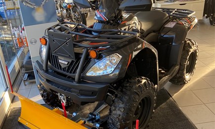 ATV Winteraktion Iron mit Schneeschild und 5 Jahre Garantie für Privatkunden