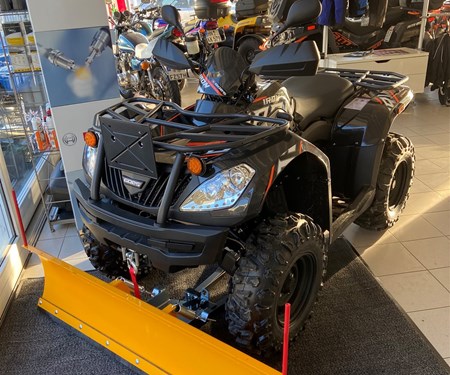 ATV Winteraktion Iron mit Schneeschild und 5 Jahre Garantie für Privatkunden