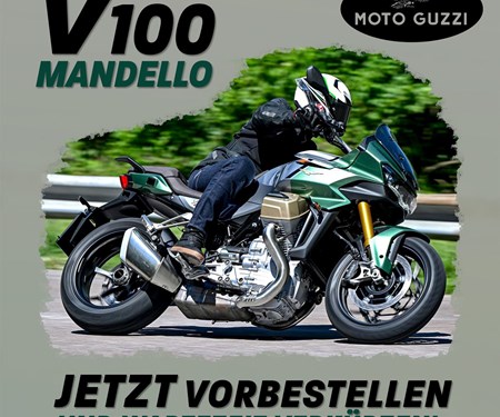 Moto Guzzi V100 jetzt schon vorbestellen!
