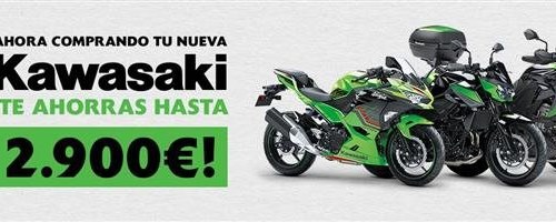 Nuevas promociones Kawasaki
