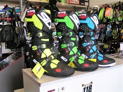 Trendige Sidi MX Stiefel 