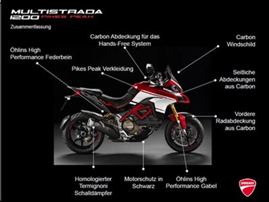 NEU  -  DUCATI MULTISTRADA 1200 PIKES PEAK Bild 1: NEU  -  DUCATI MULTISTRADA 1200 PIKES PEAK