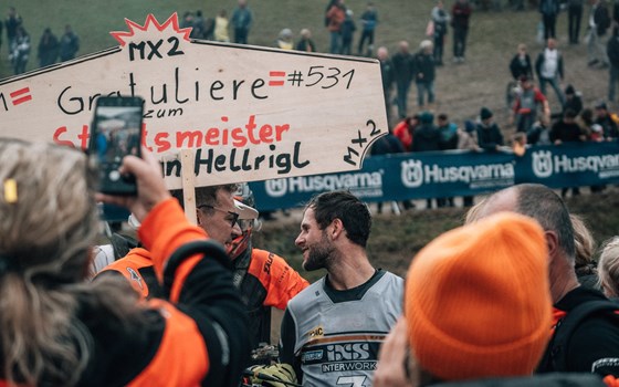 Florian Hellrigl von KTM Zauner Racing Team sichert sich beim Motocross ÖM Saisonfinale in Kirchschlag den MX2 Staatsmeistertitel; - Bild 1 Florian Hellrigl von KTM Zauner Racing Team sichert sich beim Motocross ÖM Saisonfinale in Kirchschlag den MX2 Staatsmeistertitel; - Bild 1