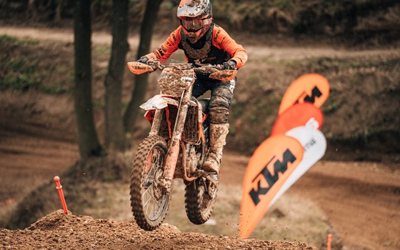 Florian Hellrigl von KTM Zauner Racing Team sichert sich beim Motocross ÖM Saisonfinale in Kirchschlag den MX2 Staatsmeistertitel; - Bild 10 Florian Hellrigl von KTM Zauner Racing Team sichert sich beim Motocross ÖM Saisonfinale in Kirchschlag den MX2 Staatsmeistertitel; - Bild 10