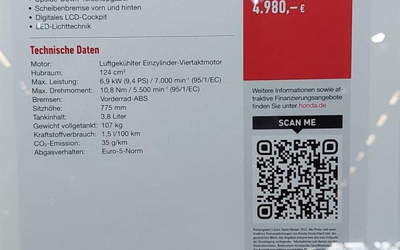 Intermot 2022 in Köln: Honda DAX und SUPER CUB 125  - Bild 7