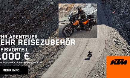 MEHR ABENTEUER. MEHR REISEZUBEHÖR