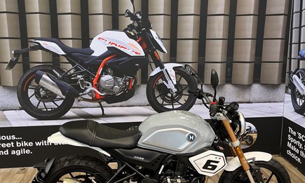 Ab Frühjahr bieten wir die 125er und 500er von Hanway. Cruiser, Bobber, Naked und Allrounder. 125er mit 15PS und ABS