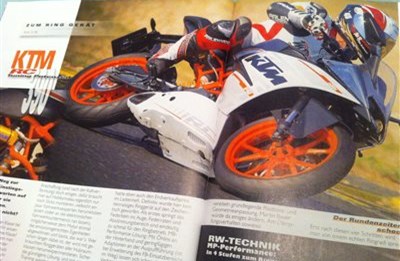 Forschungsexperiment: Reicht die KTM RC390?