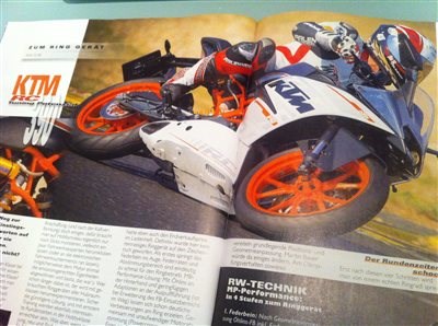 Forschungsexperiment: Reicht die KTM RC390? Forschungsexperiment: Reicht die KTM RC390?