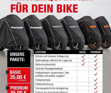 Wintereinlagerung und Service im Winter