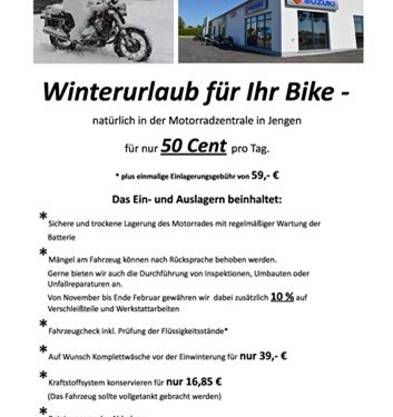         *** Wintereinlagerung ***