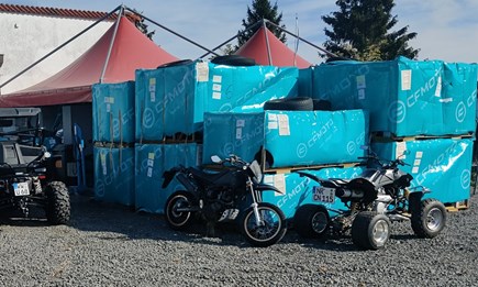 CF-Moto Quads eingetroffen!