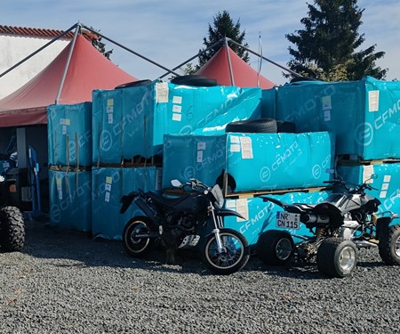 CF-Moto Quads eingetroffen!