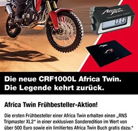 Honda Semmler - Africa Twin Frühbesteller Aktion