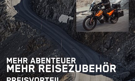 Mehr Abenteuer mehr Reisezubehör!