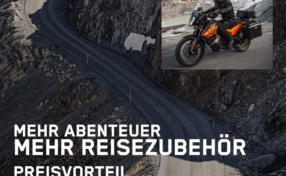 Mehr Abenteuer mehr Reisezubehör! Bild 1: Mehr Abenteuer mehr Reisezubehör!