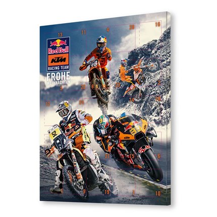 RedBull KTM - Adventskalender 
Offiziel Red Bull KTM Racing Team Adventkalender mit 25 Dublonen:
    - Java-Schokolade (Kakao 34% mindestens)
    - Costa ... Weiter >>