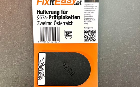 §57a Plakettenhalter FixItEasy - Bild 2 §57a Plakettenhalter FixItEasy - Bild 2