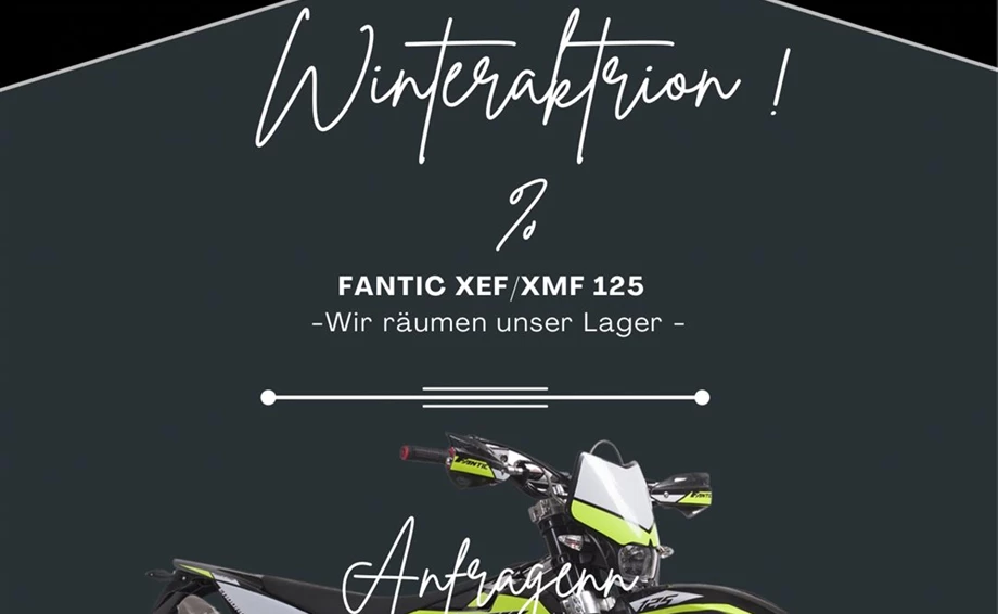 Fantic XEF/XMF 125 Winter Aktion Bild 5: Fantic XEF/XMF 125 Winter Aktion