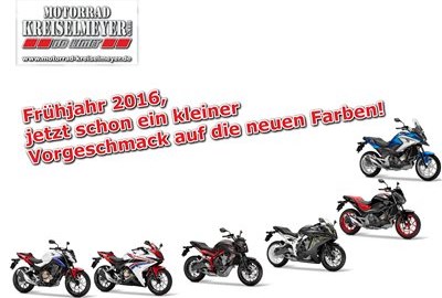 Neue Farben ab diesem Frühjahr