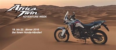 Africa Twin Adventure Week von 18. bis 22.1. bei Honda Schmidinger Africa Twin Adventure Week von 18. bis 22.1. bei Honda Schmidinger