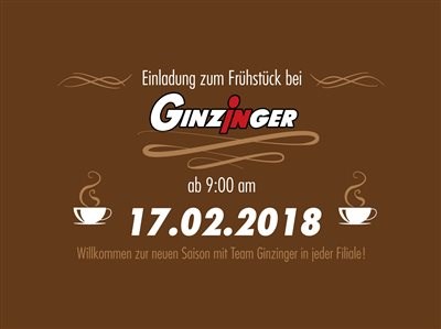Komm' zum Frühstück bei Ginzinger : 7mal in Österreich 