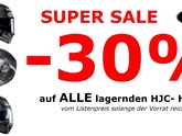 SUPER SALE HJC - 30 % Rabatt