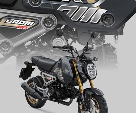 MSX125 Groom Modelljahr 2023: Neuer frischer Look mit zwei neuen Farbvarianten