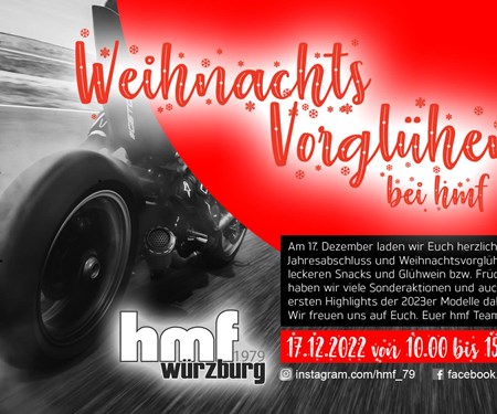Weihnachtsvorglühen bei hmf - der Saisonabschluss
