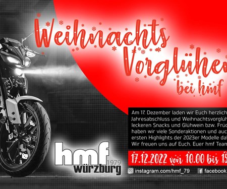 Weihnachtsvorglühen bei hmf - der Saisonabschluss