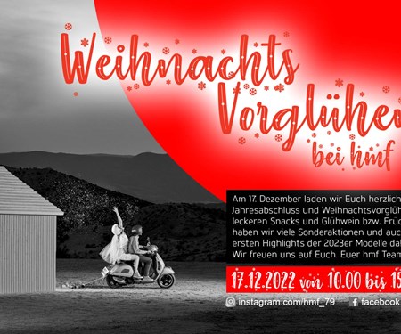 Weihnachtsvorglühen bei hmf - der Saisonabschluss