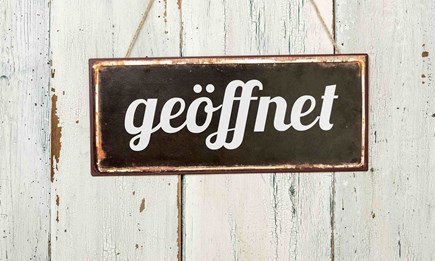 An diesen Samstagen im Oktober haben wir geöffnet.