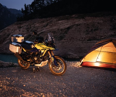 Die Neue V-Strom 800 DE  Ab Ende April bei uns...