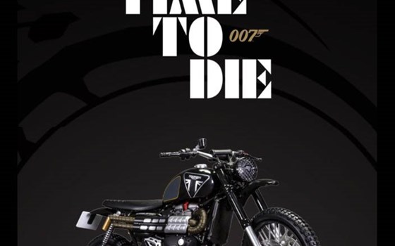 Triumph Scrambler 1200 "Bond-Edition" - 1:12 Maßstab - Bild 1